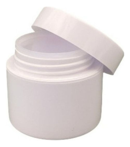 Pote Doble Fondo P/crema X 30cc Cosmetica Blanco- 10 Unidade