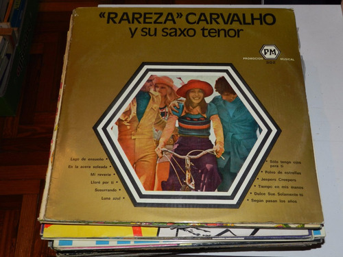 Vinilo 1303 -  Rareza  Carvalho Y Su Saxo Tenor 