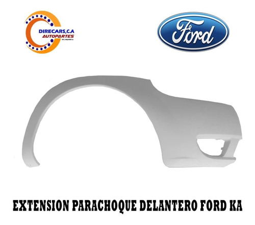 Extension Derecha De Parachoque Delantero Ford Ka