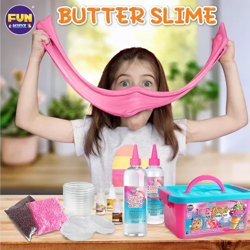 Fun Kitz Kit De Slime Niña Ice Butter