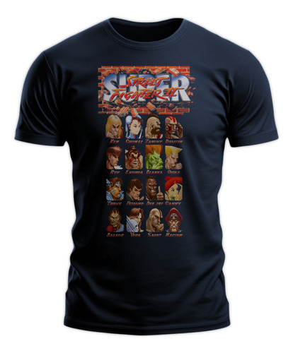 Polera Gustore De Super Street Fighter Ii