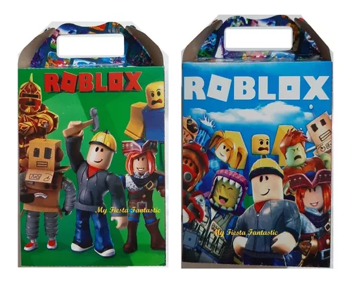 Kit 40 Artículos Recuerdos Fiesta Personalizados Roblox