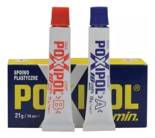 Adhesivo Epoxi Poxipol Metalico 14ml - Supercenter-