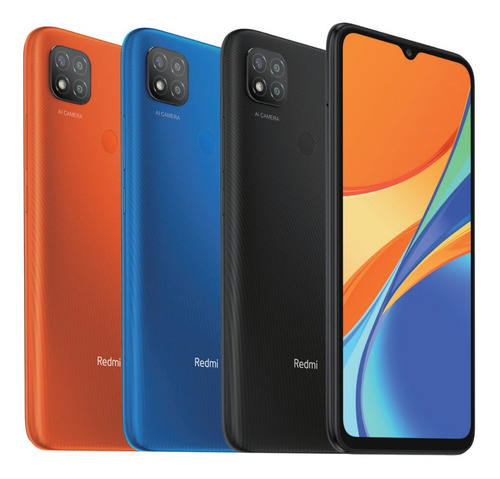 Xiaomi Redmi 9c 2gb / 32gb Gris + Vidrio. Somos Tienda