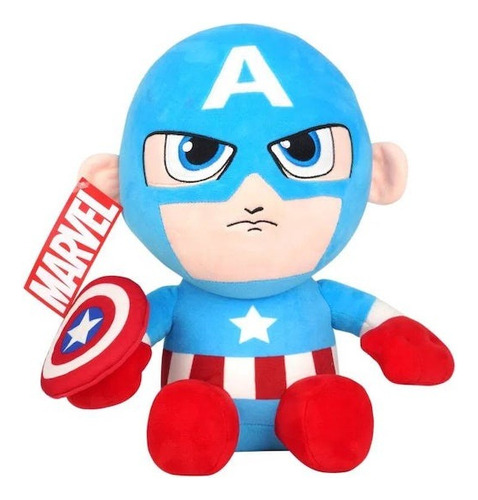 Peluche Marvel Capitan America 30 Cm