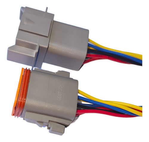 Conector Enchufe Macho Hembra Tipo Deutsch 8 Pines