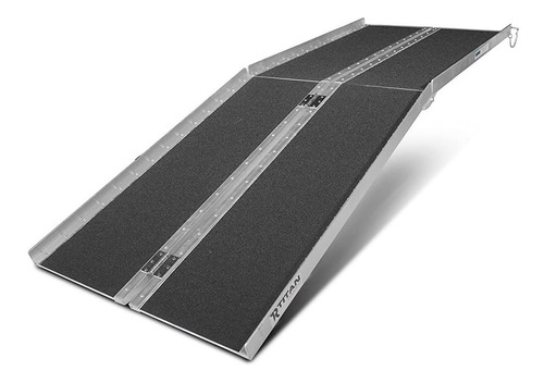 Titan Ramps 7 'ft Aluminio Multifold Scooter Para Silla De R