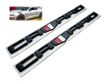 Comprar Par De Emblemas Laterales Chevrolet Camaro Negro