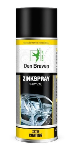 Spray Zinc Rich Galvanizado En  Frio Gris   - 400 Ml