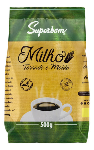 Café de Milho Torrado e Moído Superbom Pacote 500g