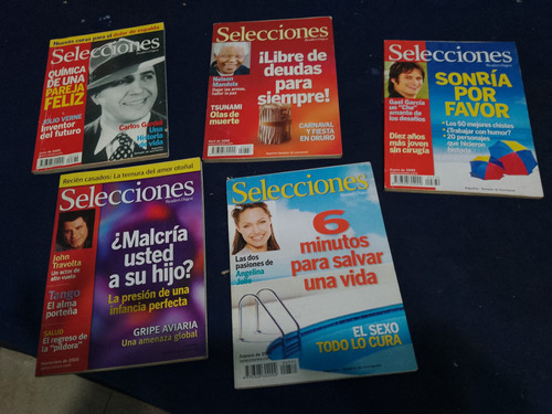 Revistas Selecciones Año 2004 - 2005  X 7 Unidades