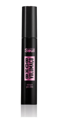 Imagem 2 de 5 de Máscara Para Cílios Eudora Soul Bomb Volumaço Cor Preto 10g