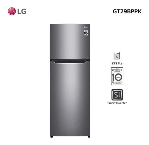 Imagen 2 de 8 de Refrigerador Inverter 272l LG Gt29bppk - Garantía Oficial