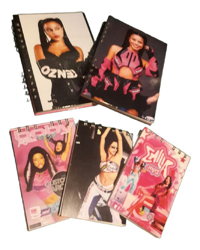 Souvenir Libretas Emilia.messi. Lali Pack X 20