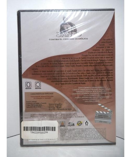 Santo Contra El Cerebro Diabolico Dvd Lucha Libre