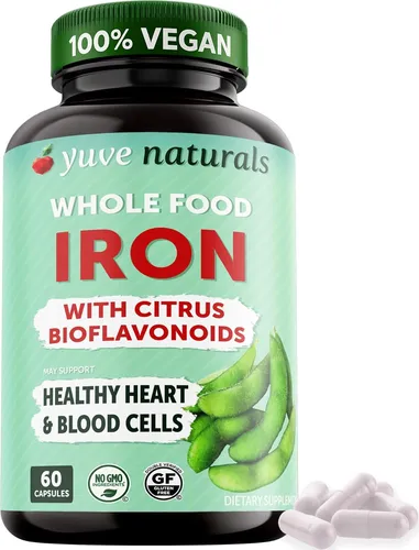 Hierro Quelado Integral 18 Mg Máxima Absorción Salud Corazón Sabor