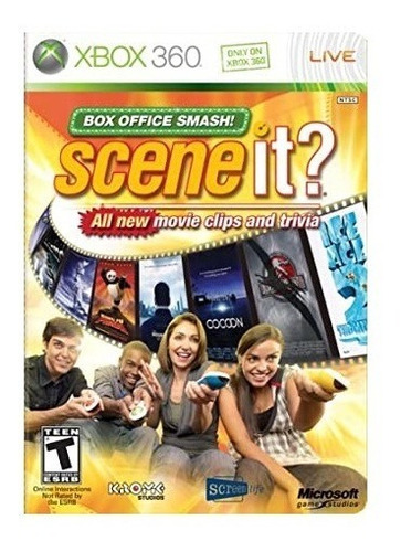 Scene It Para Xbox 360 Solo Juego Seminuevo : Bsg