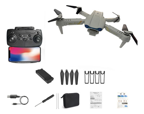 Dron Plegable U K3 Hd 4k Con Doble Cámara, Cuadricóptero