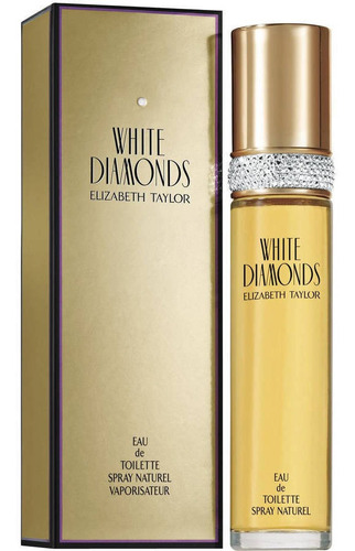 Edt 3.3 Onzas White Diamonds Por Elizabeth Taylor En Spray