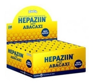 Composto Hepático Hepaziin Sabor Abacaxi C/48 Flaconetes