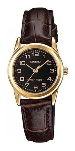 Reloj Casio Dama Ltp-v001gl-1b Marron