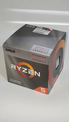 Procesador Amd Ryzen 5 3400g Con Disipador Y Caja Originales (Usado)
