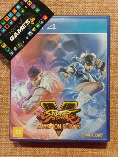 Street Fighter V Ps4 Midia Física Usado Original Standart 