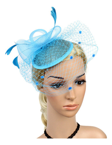 Gorro Para Mujer R Fascinators, Moderno, Con Plumas, Cóctel,