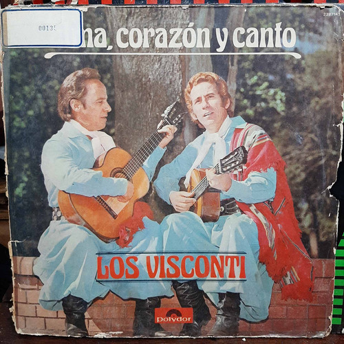 Vinilo Los Visconti Alma Corazon Y Canto F5