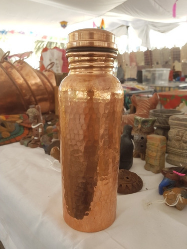 Termo De Cobre Artesanía Mexicana P/ Ionización 