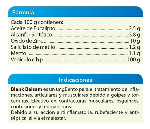 Pomada De La Vaca Biochem Blank Balsam Ungüento Tópico 240 G