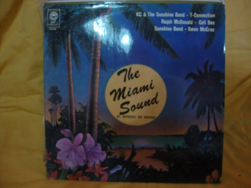 Vinilo The Miami Sound Kc Y The Sunshine Controllers Cp1