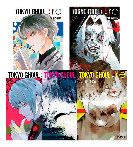 Manga Tokyo Ghoul Re 5 Tomos 1 - 3 - 4 - 9 - 10 Ishida Ivrea