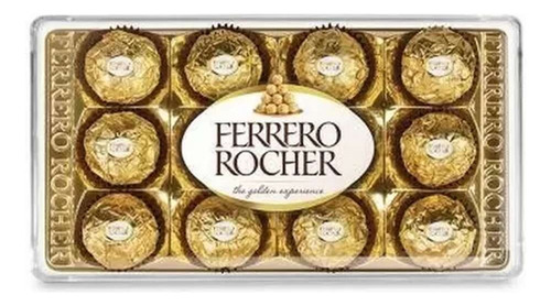 Bombom Ferrero Rocher 150g Com 12 Unidades