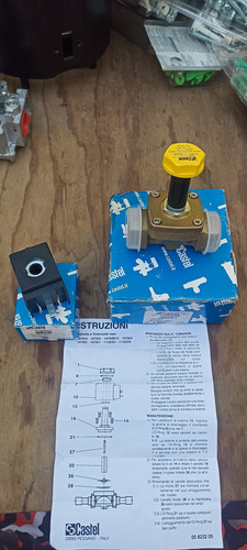 Electrovalvula Castel , Mod. 1132/04s, Nueva Completa
