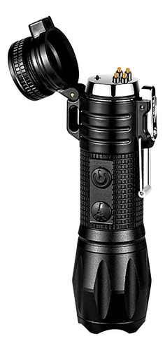 Encendedor Doble B Outdoor Con Linterna Led Brillante Usb 70