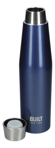 Botella Térmica Built Ny - Apex 540ml Color Azul Metalizada