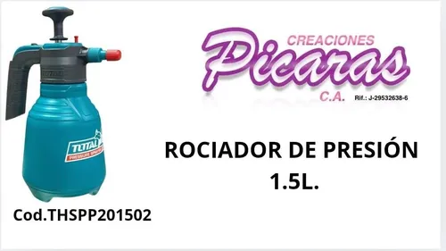 Rociador De Presión 1.5l.