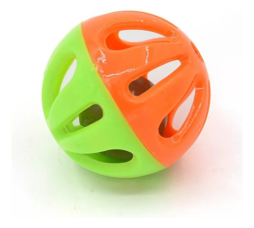 De / 20x Pelota Juguete For Gatos Con Cascabel Color