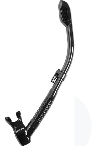 Kit De Mergulho Máscara+respirador Cressi Pano 3 & Supernova Cor Preto