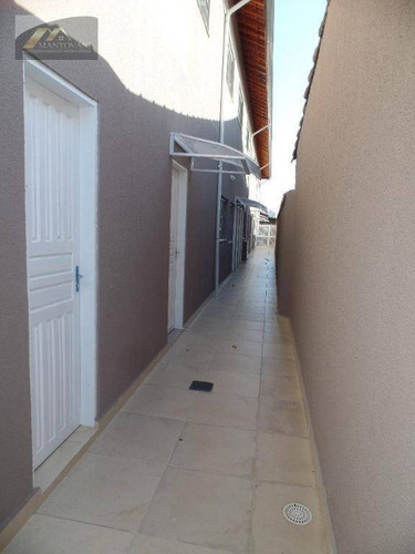 Imagem 6 de 16 de Ótima Casa Sobreposta Com 2 Dormitórios, 1 Vaga De Garagem Em Condomínio Fechado Em Praia Grande - Sp - Ca0271