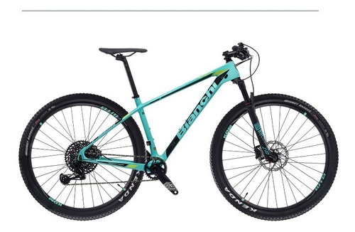 Bicicleta Bianchi Nitron Carbono 9.1 Gx Eag 1x12 Kom I25