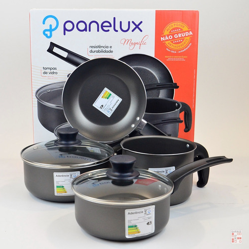Imagen 7 de 9 de Juego Bateria De Ollas Sarten Kit De Cocina 4 Piezas Panelux