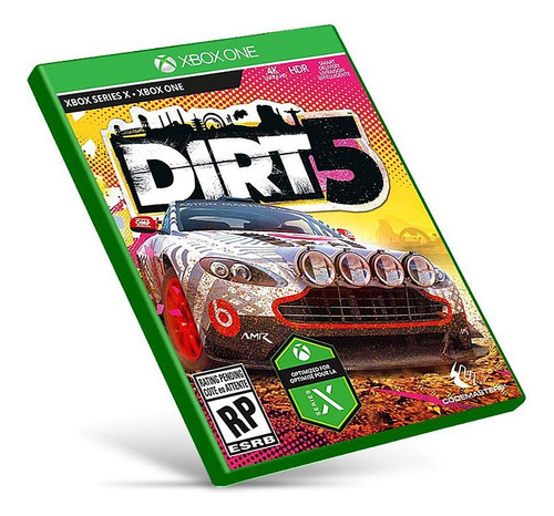 Jogo Dirt 5 - Xbox One Mídia Física