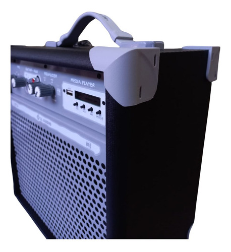 Caixa Som Bluetooth Up! 6 45w Rms Usb Fm Amplificada Festa
