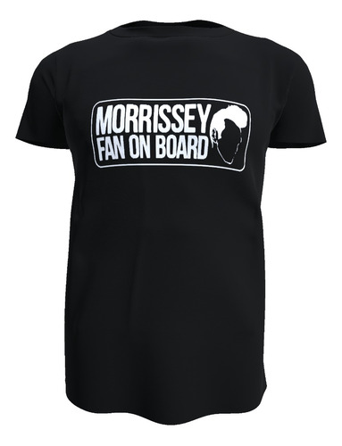 Polera Morrissey The Smiths, Fanatico A Bordo 100% Algodon