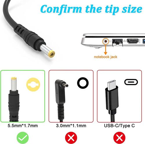 Cargador Para Acer Aspire 5 E15 V5 V7 V3 5250 5253 5349 5552