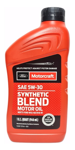 Aceite 5w30 Semi Sintético Motorcraft