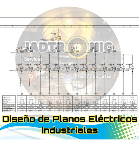 Planos Eléctricos Industriales (diseño De Planos)