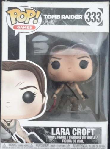 Funko Pop Games: Lara Croft Tomb Raider #333 Vinilo